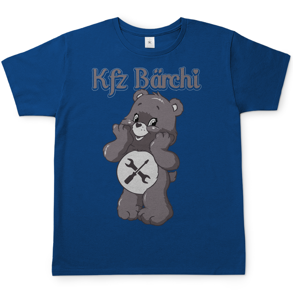 KFZ Bärchi - Glücksbärchi - Herren Shirt Royal Blue