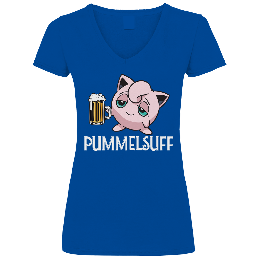 Pummelsuff Pummeluff Pokemon - V-Neck Damenshirt