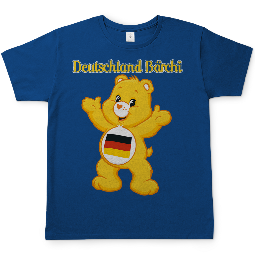 Deutschland Bärchi - Glücksbärchi - Herren T-Shirt Royal Blue