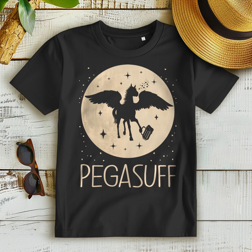 Pegasuff Pegasus Mond Prinzessin - Damen Premium Bio T-Shirt