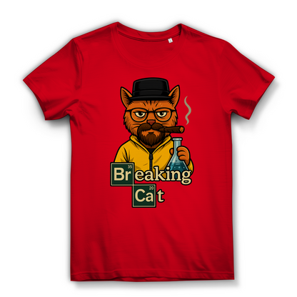 Breaking Bad Breaking Cat Katze - Damen Premium Bio T-Shirt