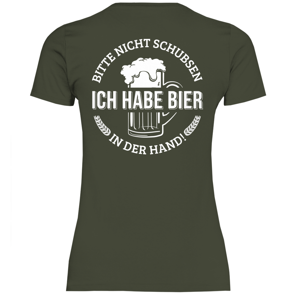 Bitte nicht schubsen - Damenshirt