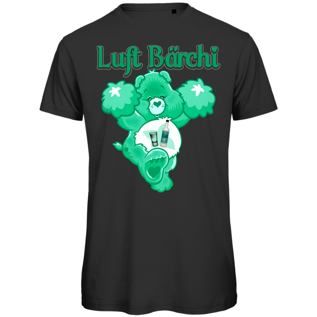 Luft Bärchi Glücksbärchi - Herren Premium Bio T-Shirt Black