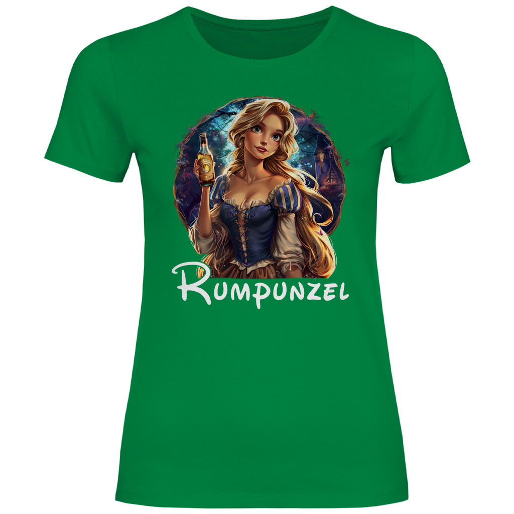 Rumpunzel Retro - Damenshirt