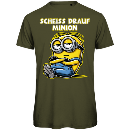 Scheiss drauf Minion - Herren Premium Bio T-Shirt
