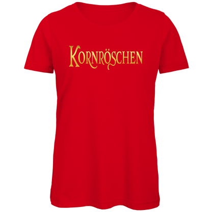 Kornröschen - Prinzessin Gold - Damen Premium Bio T-Shirt Red