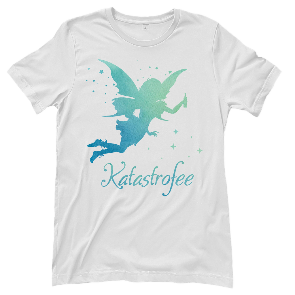 Katastrofee - Prinzessin Aquarell - Damenshirt White
