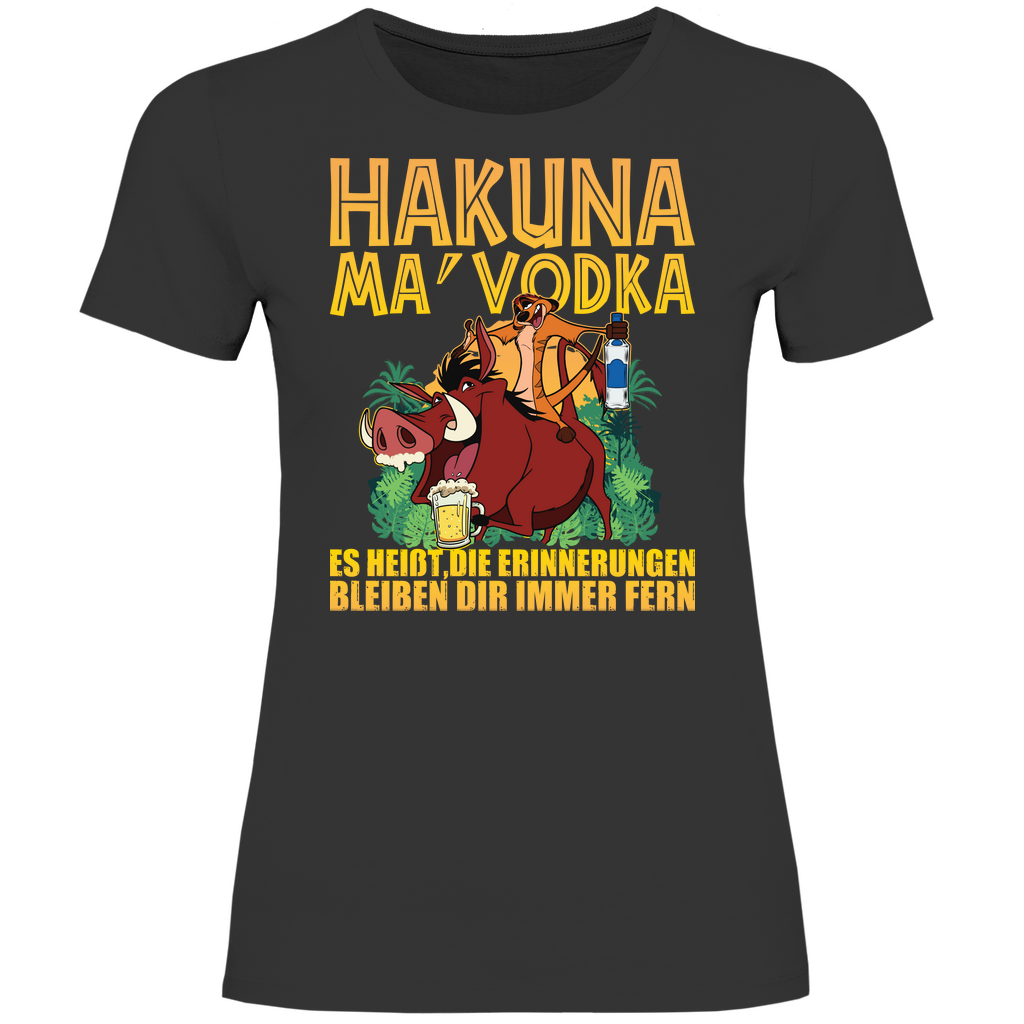 Hakuna Ma Vodka Timon und Pumbaa - Damenshirt