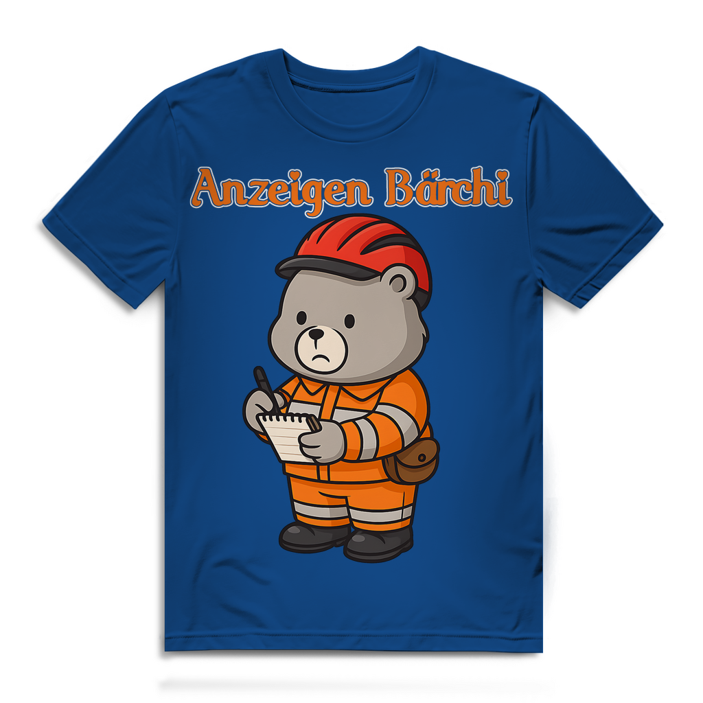 Anzeigen Bärchi - Glücksbärchi - Herren Premium Bio T-Shirt Royal Blue
