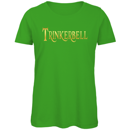 Trinkerbell - Prinzessin Gold - Damen Premium Bio T-Shirt Real Green