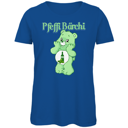 Pfeffi Bärchi - Glücksbärchi - Damen Premium Bio T-Shirt Royal Blue