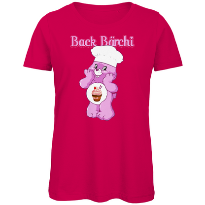 Back Bärchi - Glücksbärchi - Damen Premium Bio T-Shirt
