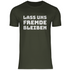 Lass uns Fremde bleiben - Herren Shirt Urban Khaki