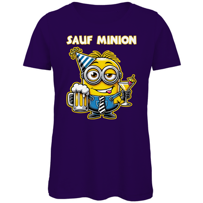 Sauf Minion - Damen Premium Bio T-Shirt