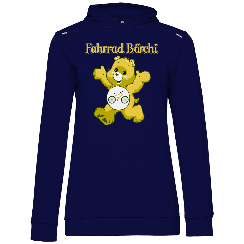 Fahrrad Bärchi - Glücksbärchi - Damen Hoodie Navy Blue