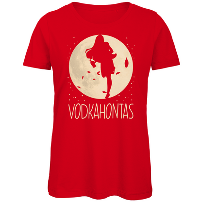 Mond Prinzessin - Vodkahontas - Damen Premium Bio T-Shirt Red