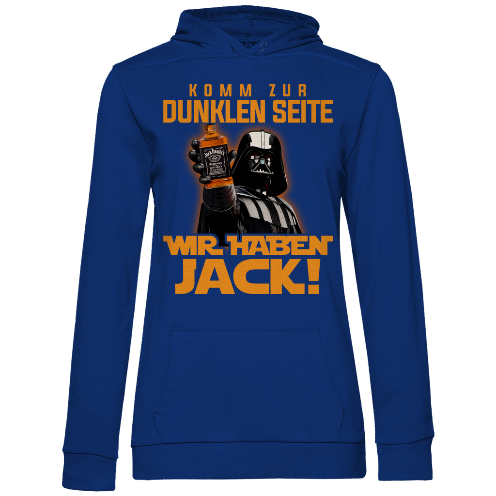 Komm zur dunklen Seite wir haben Jack Darth Vader - Damen Hoodie Royal
