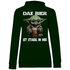 Das Bier ist stark in mir - Baby Yoda Grogu - Damen Hoodie Forest Green