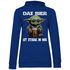 Das Bier ist stark in mir - Baby Yoda Grogu - Damen Hoodie Royal