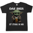Das Bier ist stark in mir - Baby Yoda Grogu - Herren Shirt Black
