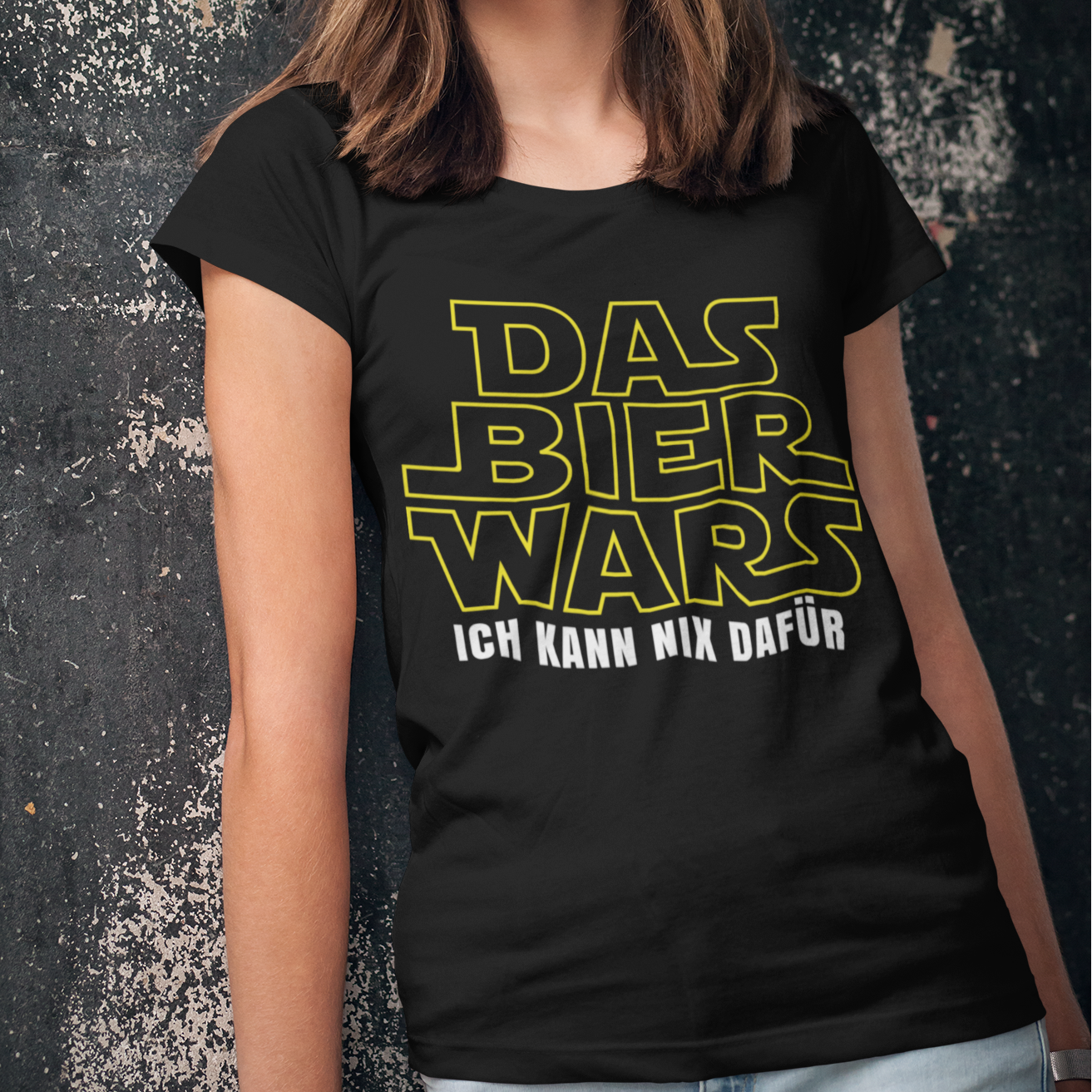 Das Bier Wars ich kann nix dafür Star Wars - Damenshirt