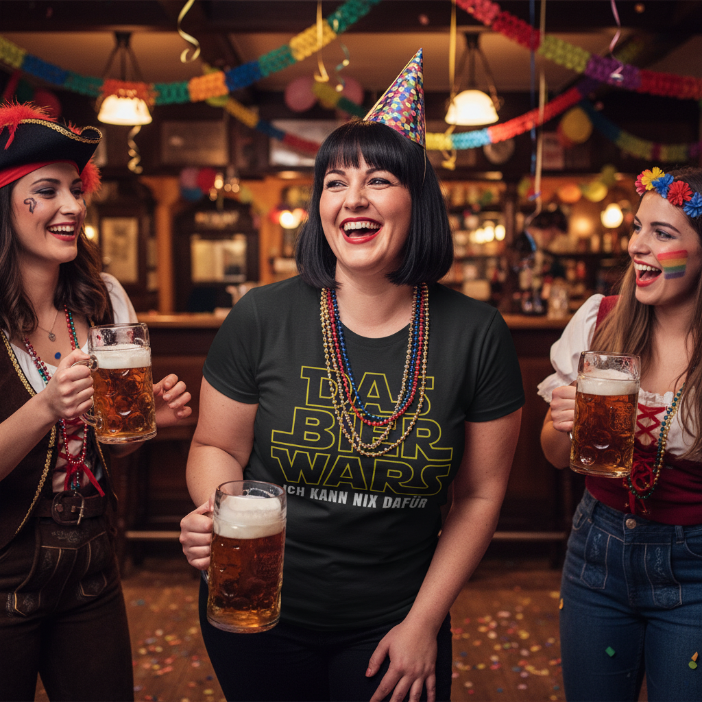Das Bier Wars ich kann nix dafür Star Wars - Damenshirt