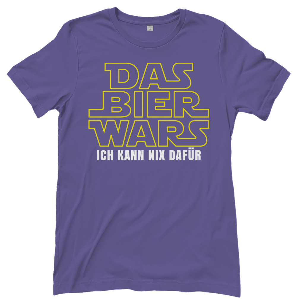 Das Bier Wars ich kann nix dafür Star Wars - Damenshirt Millennial Lilac