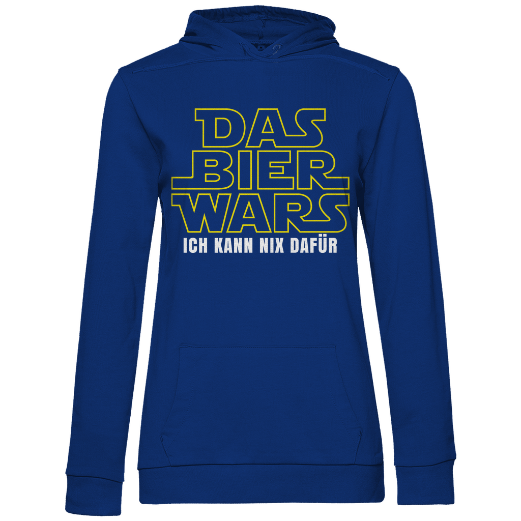 Das Bier Wars ich kann nix dafür Star Wars - Damen Hoodie Royal