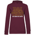 Das Bier Wars ich kann nix dafür Star Wars - Damen Hoodie Wine