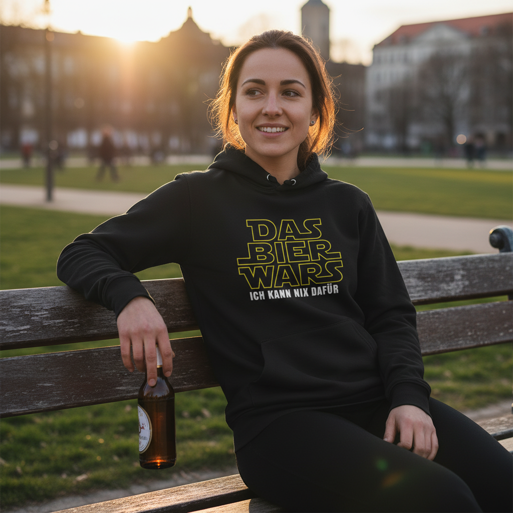Das Bier Wars ich kann nix dafür Star Wars - Damen Hoodie