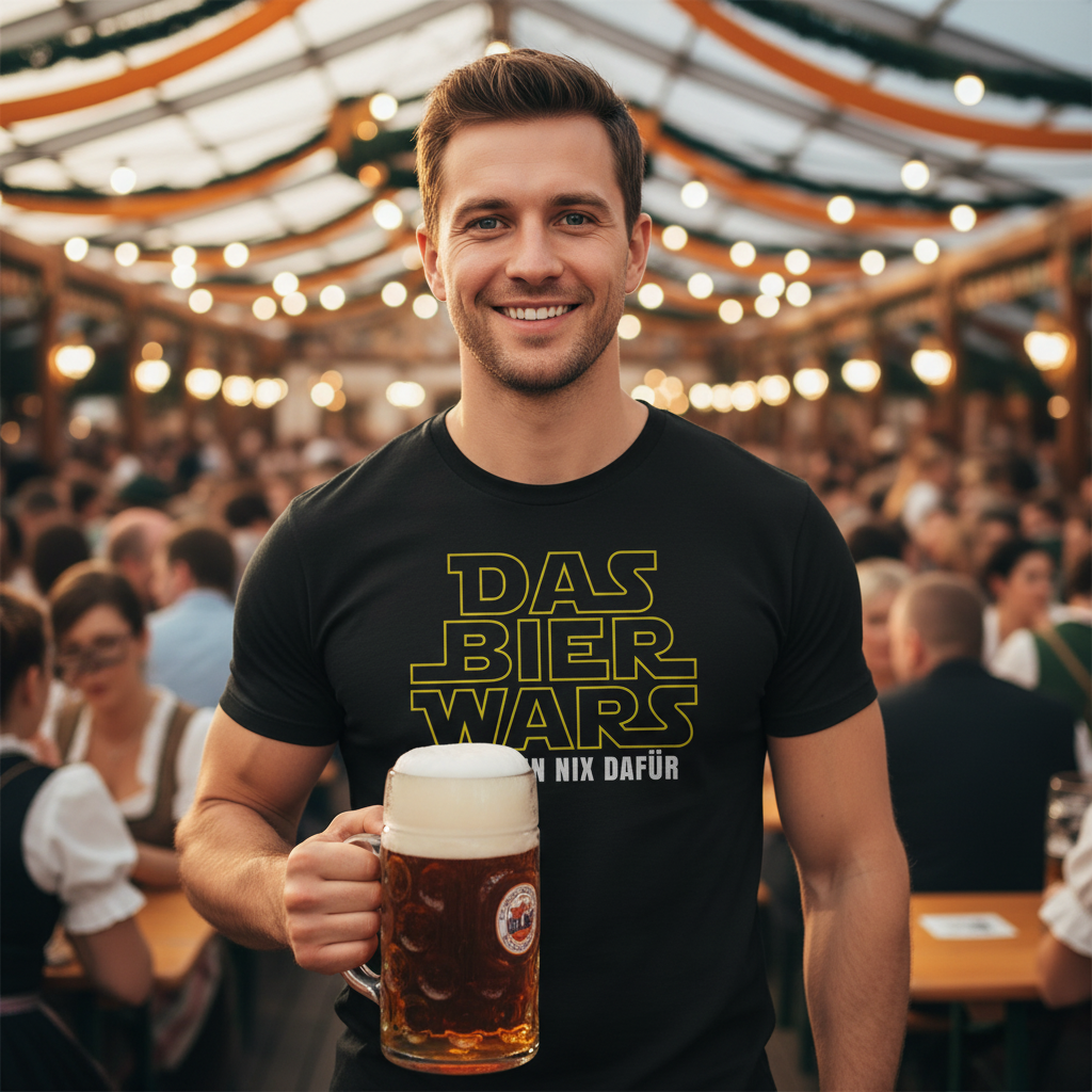 Das Bier Wars ich kann nix dafür Star Wars - Herren Shirt