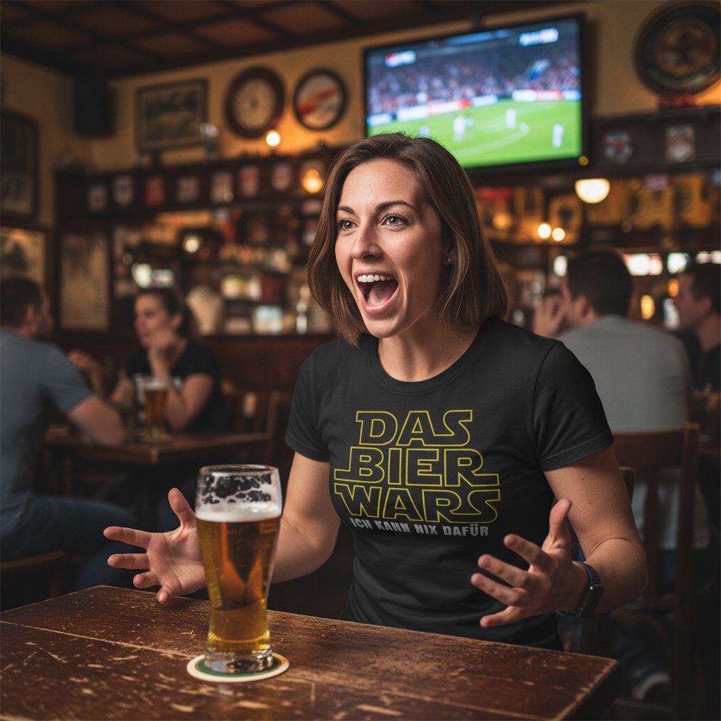 Das Bier Wars ich kann nix dafür Star Wars - Damenshirt
