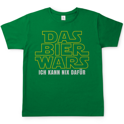 Das Bier Wars ich kann nix dafür Star Wars - Herren Shirt Kelly Green