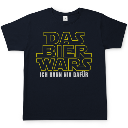 Das Bier Wars ich kann nix dafür Star Wars - Herren Shirt Navy