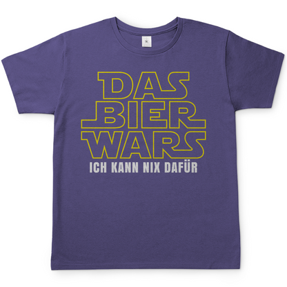 Das Bier Wars ich kann nix dafür Star Wars - Herren Shirt Millennial Lilac