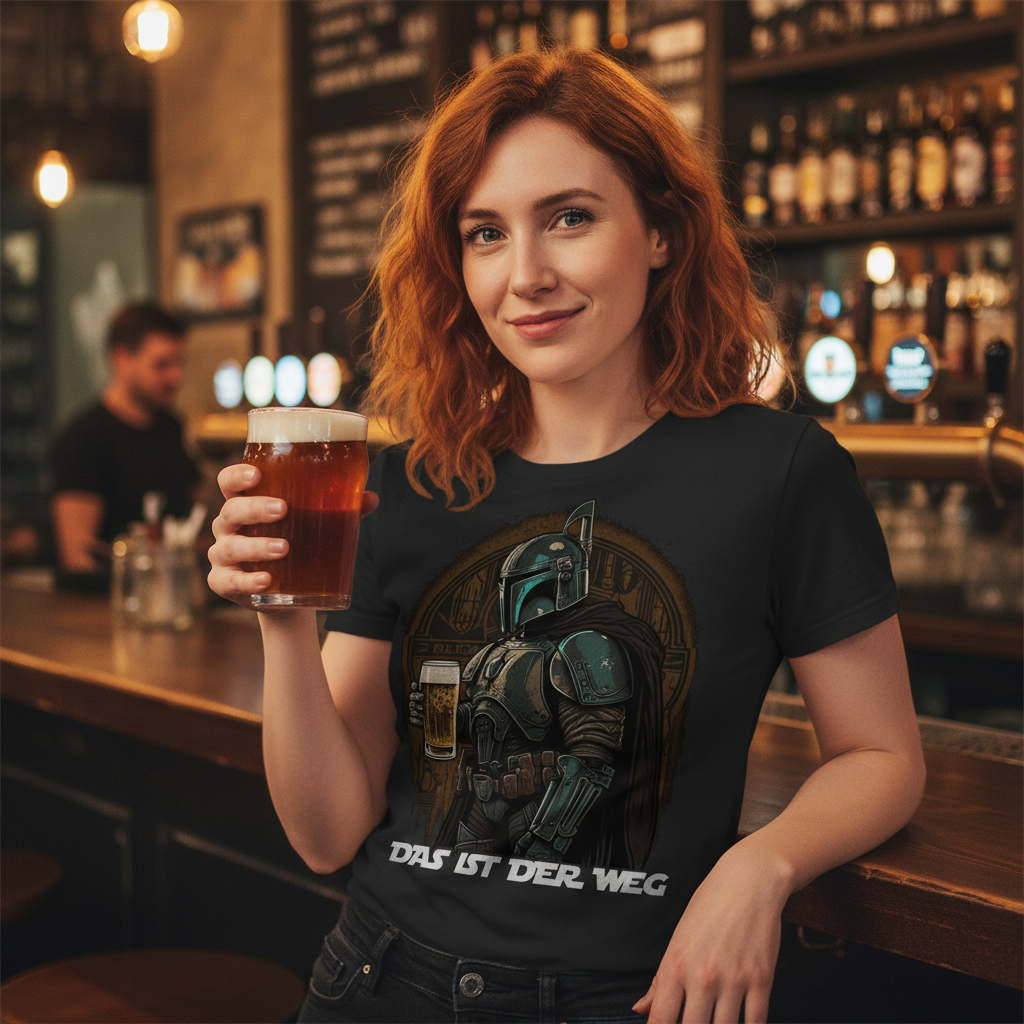 Das ist der Weg - Mandalorian Bier - Damenshirt