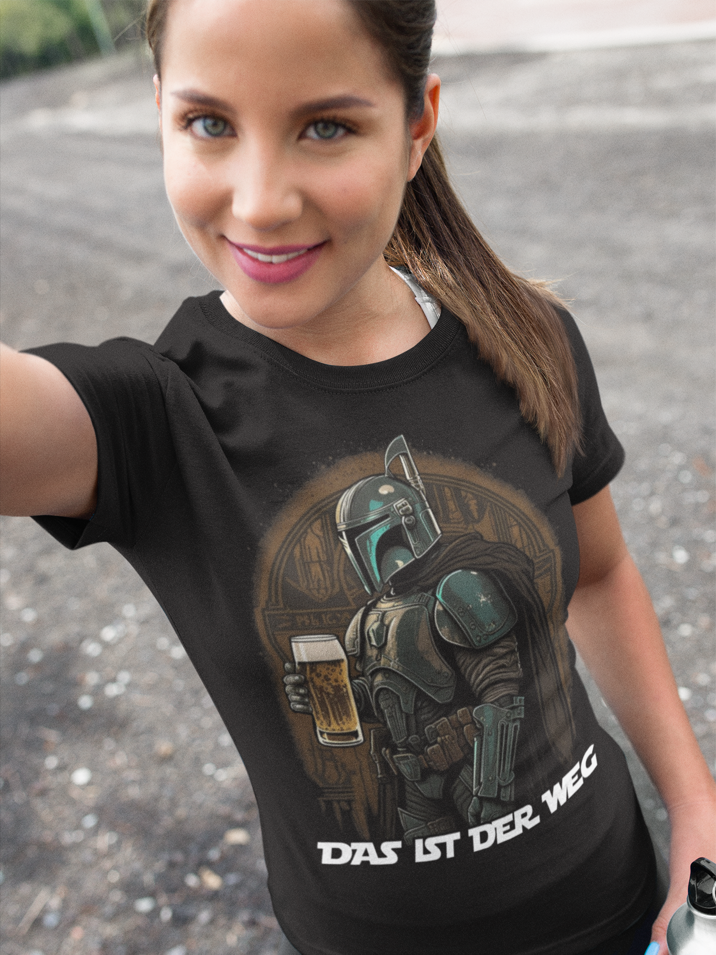 Das ist der Weg - Mandalorian Bier - Damenshirt