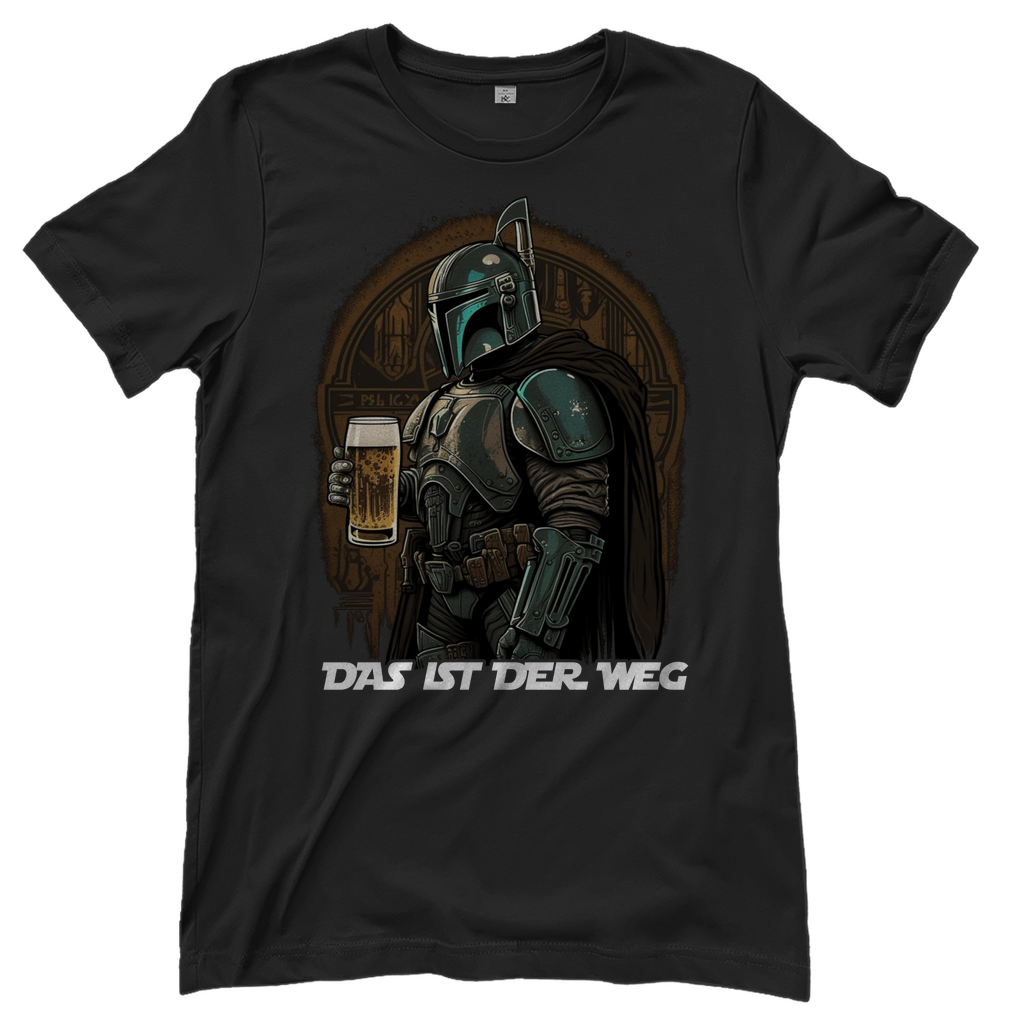 Das ist der Weg - Mandalorian Bier - Damenshirt Black