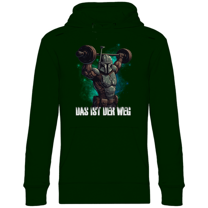 Mandalorianer Gym Fitness das ist der Weg - Unisex Hoodie Forest Green