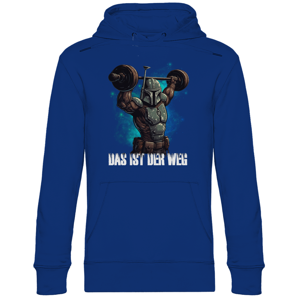 Mandalorianer Gym Fitness das ist der Weg - Unisex Hoodie Royal