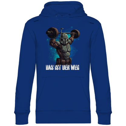 Mandalorianer Gym Fitness das ist der Weg - Unisex Hoodie Royal