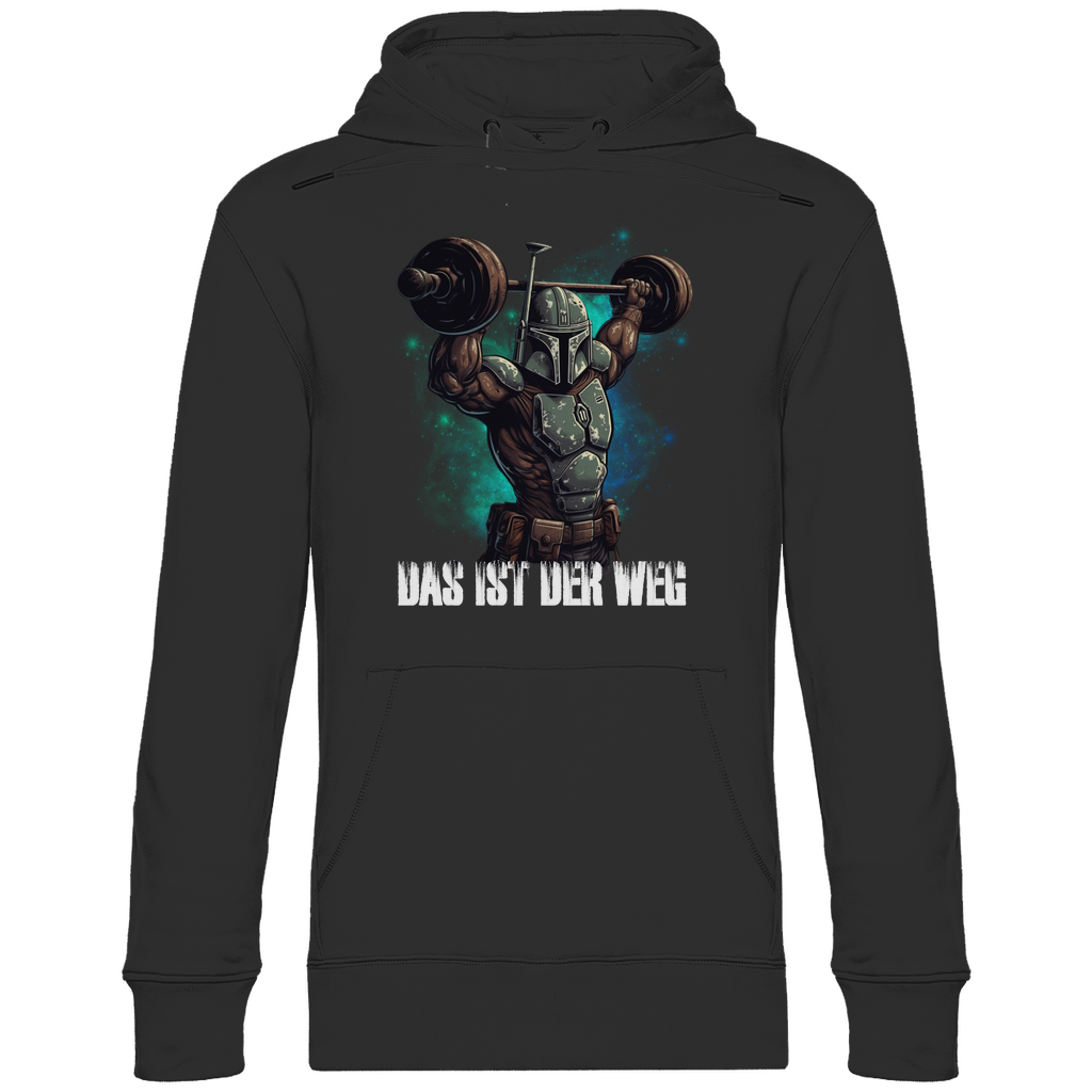 Mandalorianer Gym Fitness das ist der Weg - Unisex Hoodie Black