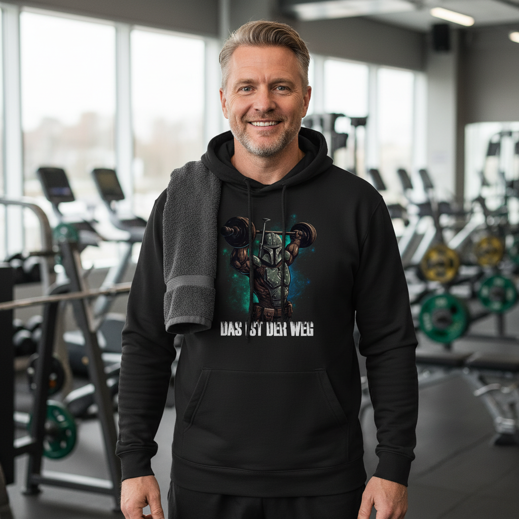 Mandalorianer Gym Fitness das ist der Weg - Unisex Hoodie