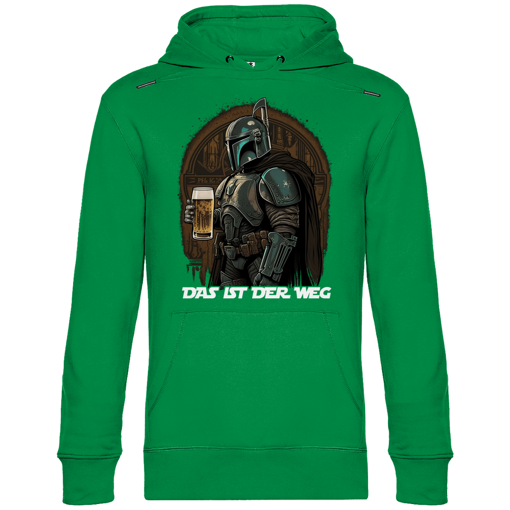 Das ist der Weg - Mandalorian Bier - Unisex Hoodie Kelly Green