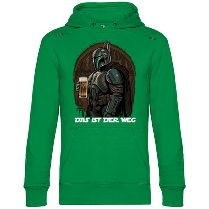Das ist der Weg - Mandalorian Bier - Unisex Hoodie Kelly Green