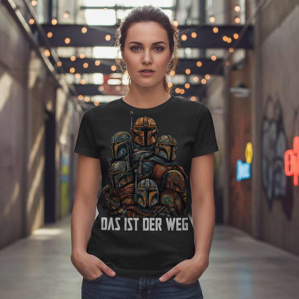 Das ist der Weg - Mandalorianer Gruppe - Damenshirt