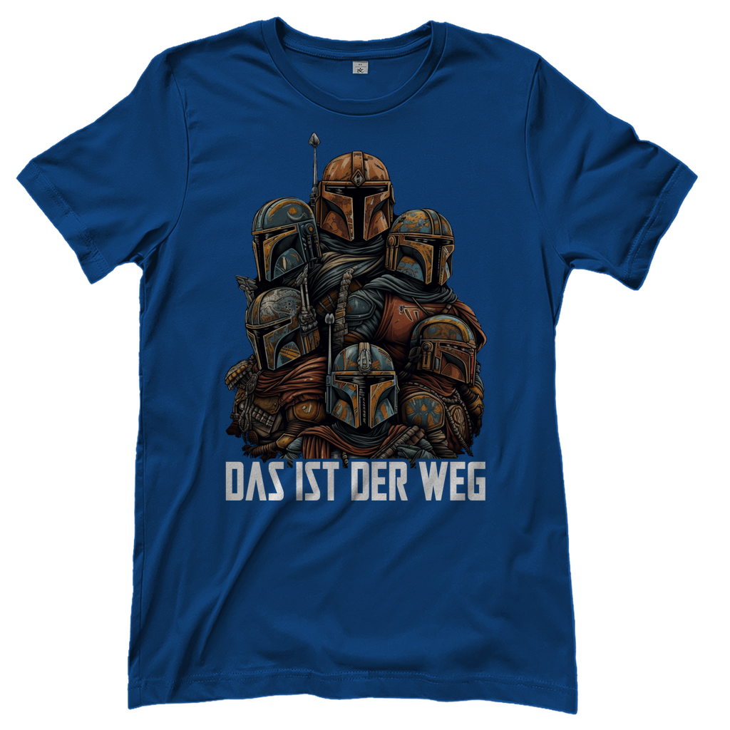 Das ist der Weg - Mandalorianer Gruppe - Damenshirt Royal Blue