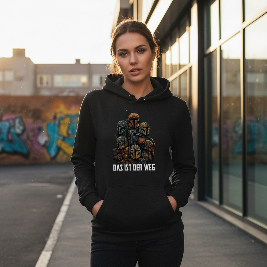 Das ist der Weg - Mandalorianer Gruppe - Damen Hoodie