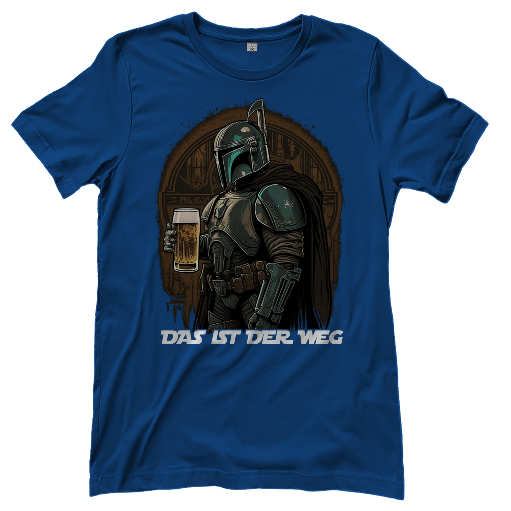 Das ist der Weg - Mandalorian Bier - Damenshirt Royal Blue