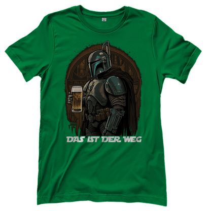 Das ist der Weg - Mandalorian Bier - Damenshirt Kelly Green
